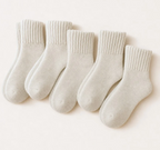 Chaussettes Cocooning Crème