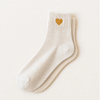 Chaussettes Petit Cœur Doré