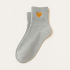Chaussettes Petit Cœur Doré
