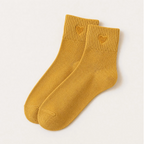 Chaussettes Petit Cœur Doré