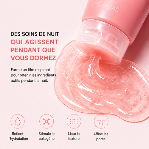 Masque de nuit au collagène